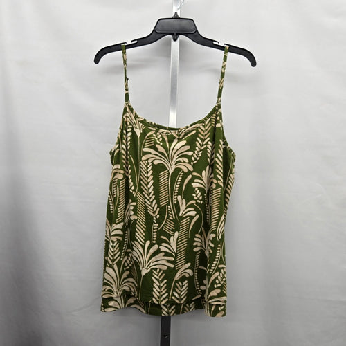 Cabi 6353 X Balcony Cami Palm Print Tank Top – Size M