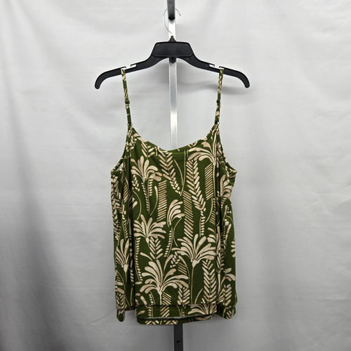 Cabi 6353 X Balcony Cami Palm Print Tank Top – Size M