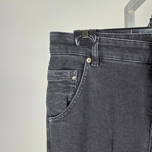 Marc Cain Sports Black Wide Leg Trouser Jeans Size S/M