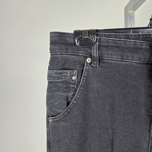 Marc Cain Sports Black Wide Leg Trouser Jeans Size S/M