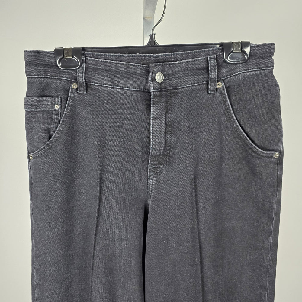 Marc Cain Sports Black Wide Leg Trouser Jeans Size S/M