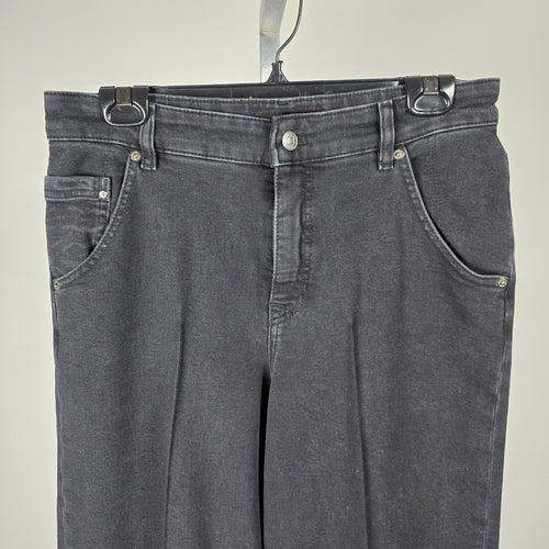 Marc Cain Sports Black Wide Leg Trouser Jeans Size S/M