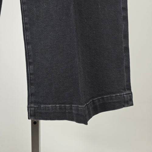 Marc Cain Sports Black Wide Leg Trouser Jeans Size S/M