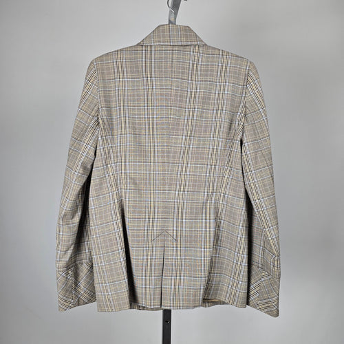 Maison Christine by Tall Girl Plaid Button-Front Jacket - Size 10