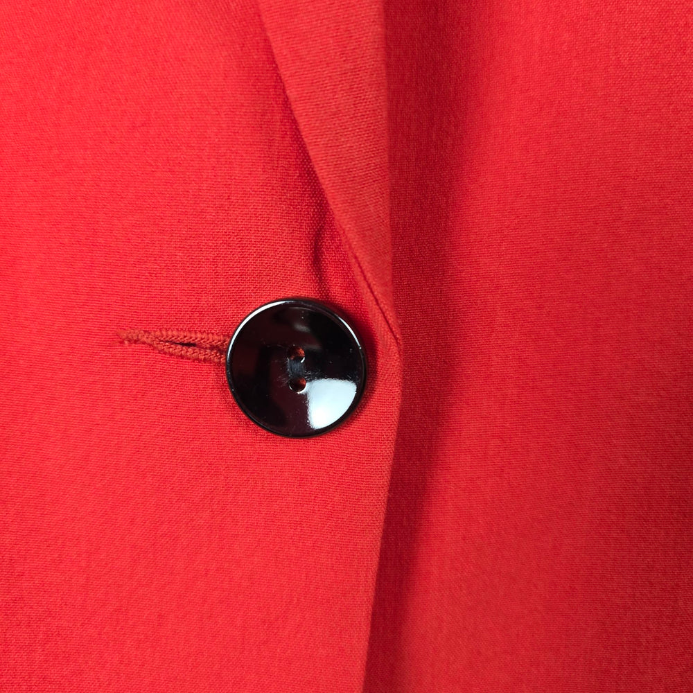 Long Tall Sally Tangerine Tailored Blazer - Size 10
