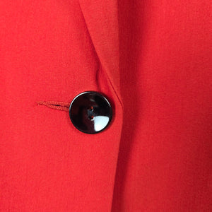 Long Tall Sally Tangerine Tailored Blazer - Size 10