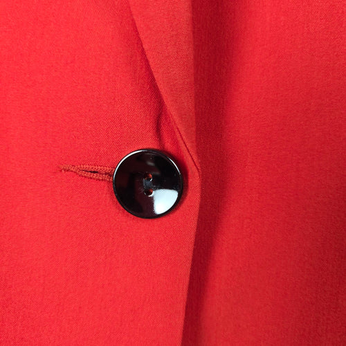 Long Tall Sally Tangerine Tailored Blazer - Size 10