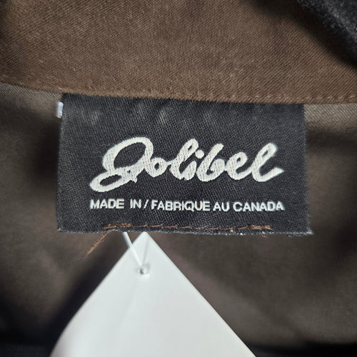Vintage Jolibel Brown Faux Suede Cropped Jacket - Size M/L