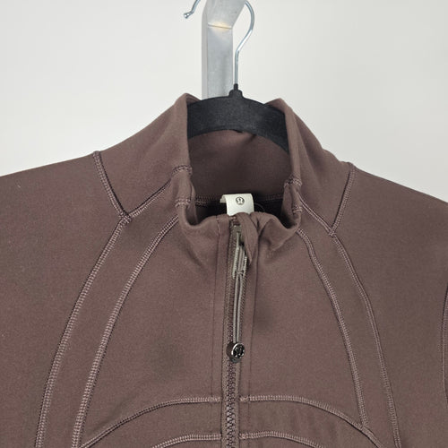 Lululemon Define Long-Sleeve Dress *Luon Espresso Size 10