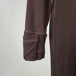 Lululemon Define Long-Sleeve Dress *Luon Espresso Size 10