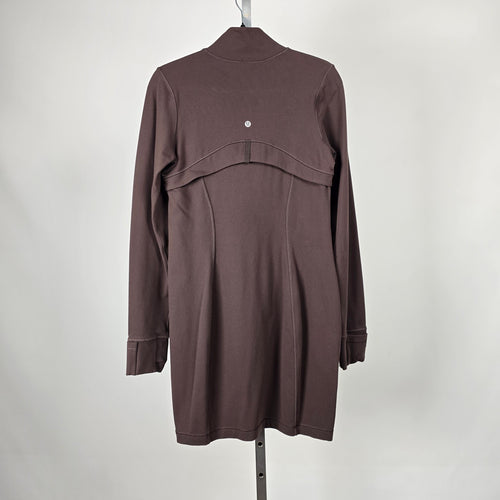 Lululemon Define Long-Sleeve Dress *Luon Espresso Size 10