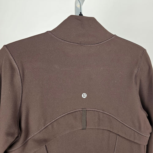 Lululemon Define Long-Sleeve Dress *Luon Espresso Size 10
