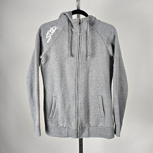 Sitka Gray Full-Zip Hoodie Jacket - Size M