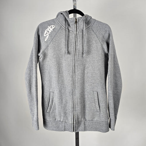 Sitka Gray Full-Zip Hoodie Jacket - Size M