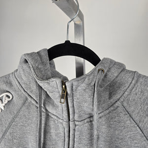 Sitka Gray Full-Zip Hoodie Jacket - Size M