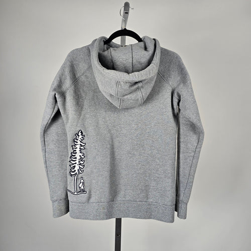 Sitka Gray Full-Zip Hoodie Jacket - Size M