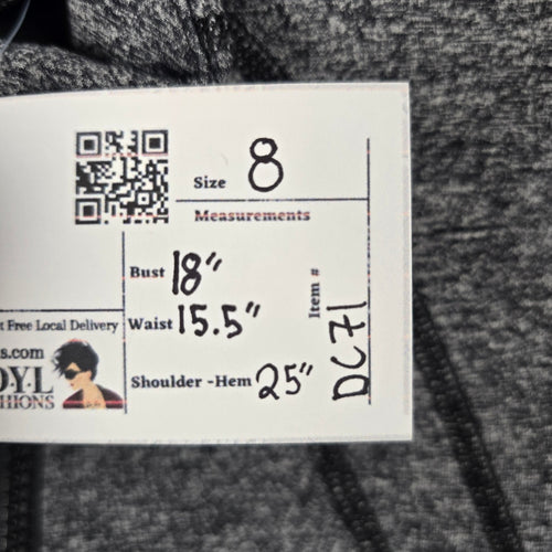 Lululemon Heather Gray Full-Zip Athletic Jacket - Size 8