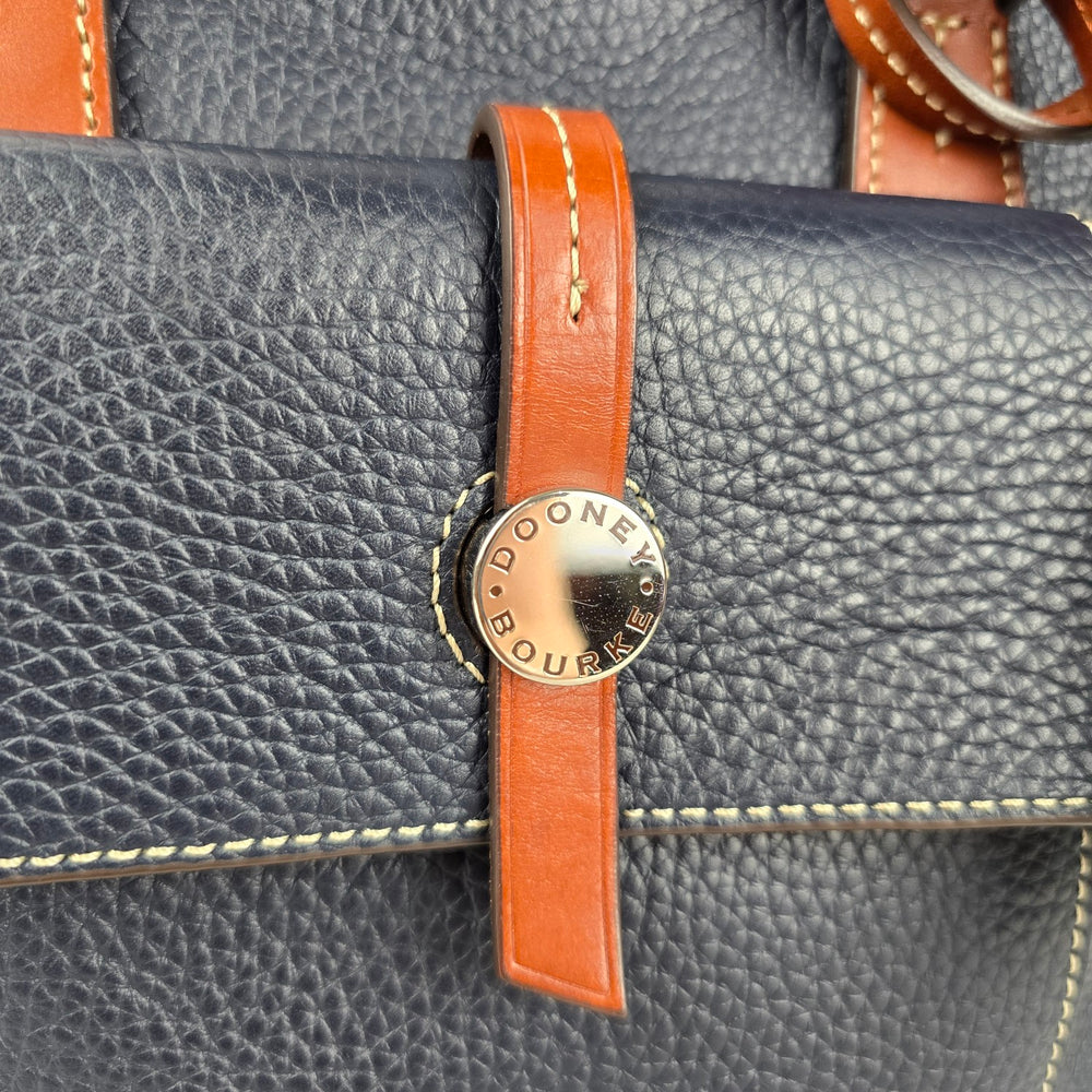 Dooney & Bourke Midnight Blue Mini Shopper Crossbody Handbag