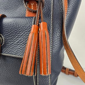 Dooney & Bourke Midnight Blue Mini Shopper Crossbody Handbag