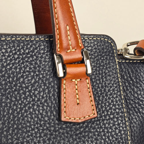 Dooney & Bourke Midnight Blue Mini Shopper Crossbody Handbag