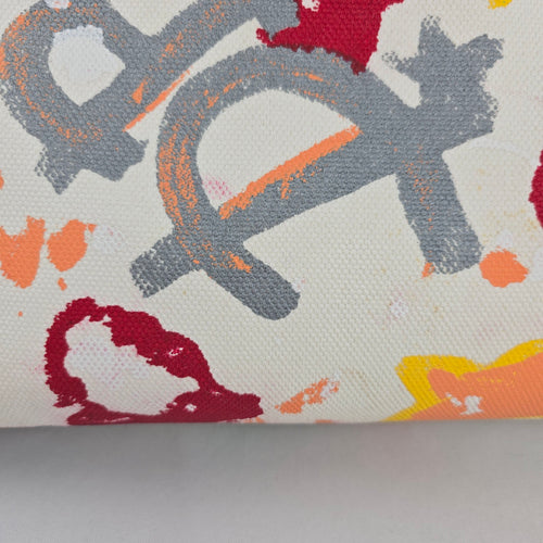 Dooney & Bourke Multicolor Print Canvas Drawstring Tote Shoulder Bag