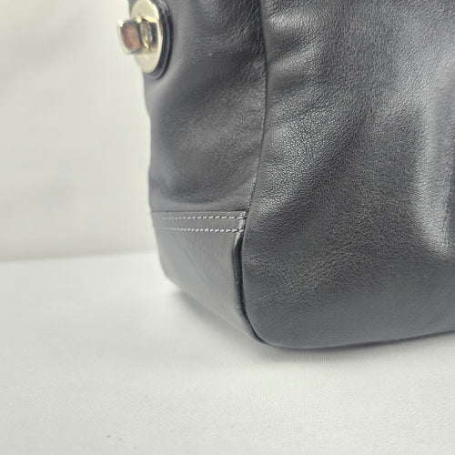 Coach East/West Gallery Pleated Leather Tote Bag F13759