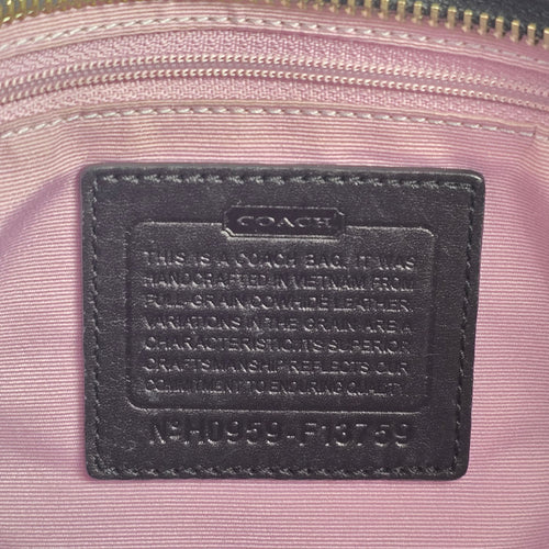 Coach East/West Gallery Pleated Leather Tote Bag F13759