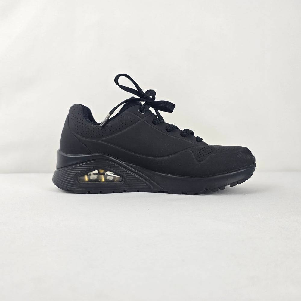 Skechers Black Air-Cooled Memory Foam Trainers Size 7