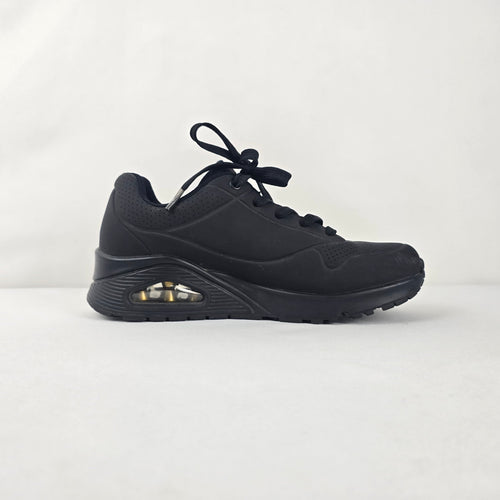 Skechers Black Air-Cooled Memory Foam Trainers Size 7