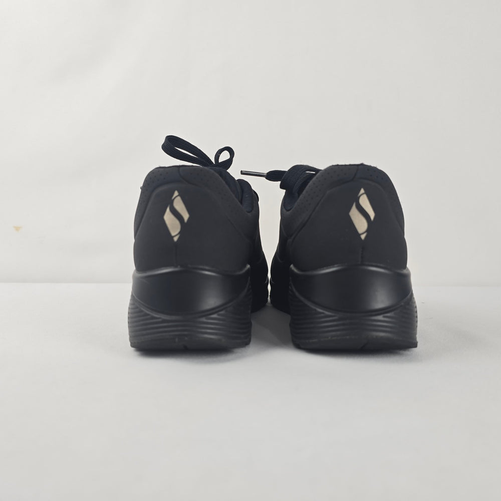 Skechers Black Air-Cooled Memory Foam Trainers Size 7