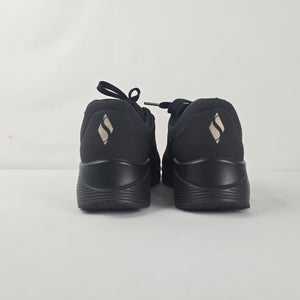 Skechers Black Air-Cooled Memory Foam Trainers Size 7