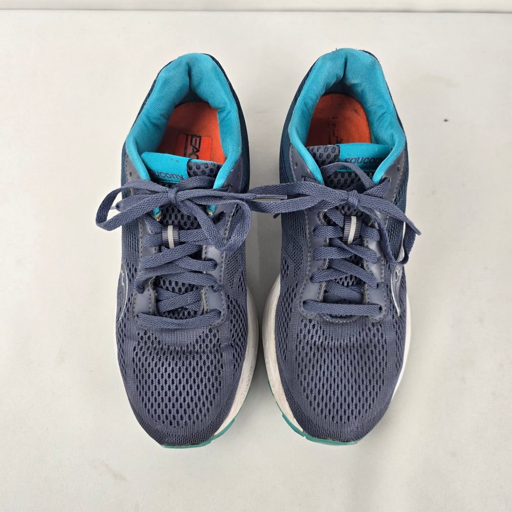 Saucony Women’s Navy Blue Mesh Running Shoes Size 9