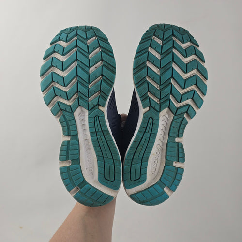Saucony Women’s Navy Blue Mesh Running Shoes Size 9