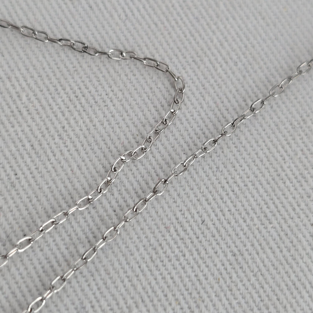 Vintage Coro Sterling Silver Blue Stone Geometric Pendant Necklace