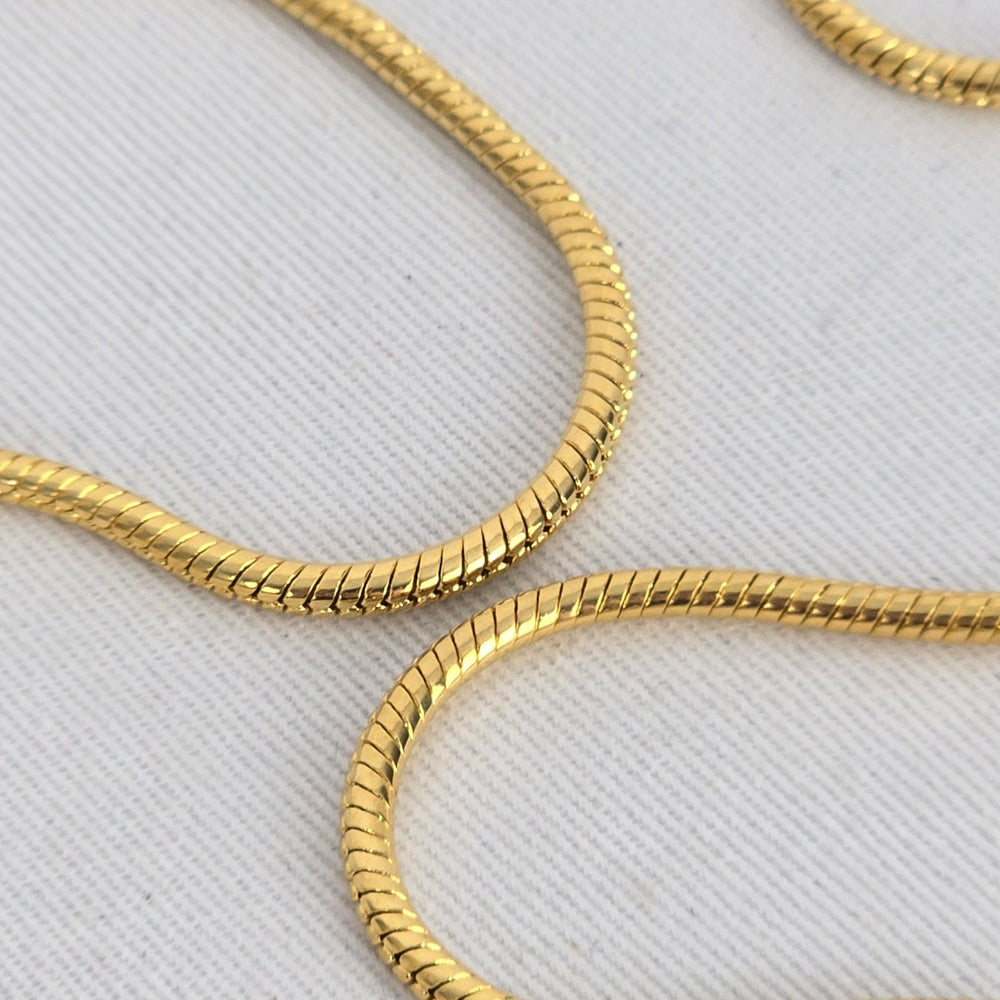 Gold-Tone Abstract Double Pendant Necklace with Pavé-Style Rhinestone Accents