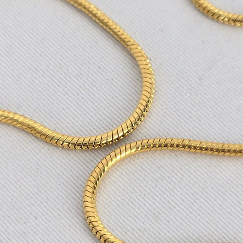 Gold-Tone Abstract Double Pendant Necklace with Pavé-Style Rhinestone Accents