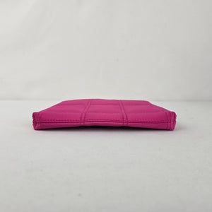Givenchy Parfums Pink Quilted Zip Wristlet Pouch