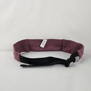 lululemon Adjustable Waist Belt with Zippered Pocket Purple Mauve