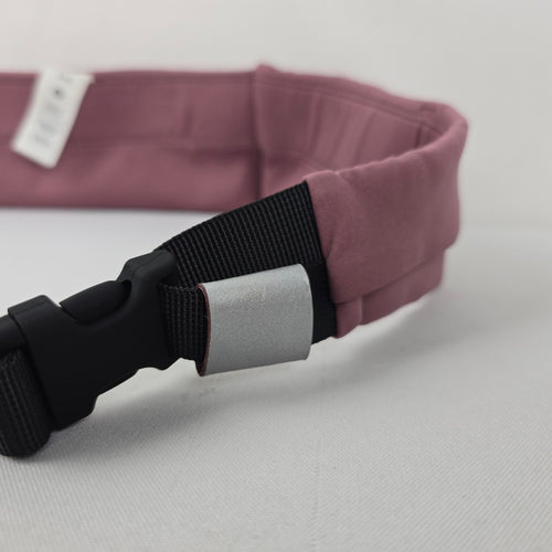 lululemon Adjustable Waist Belt with Zippered Pocket Purple Mauve