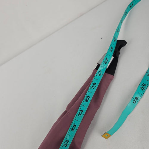 lululemon Adjustable Waist Belt with Zippered Pocket Purple Mauve