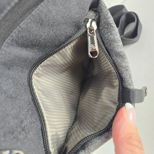 Sherpani Lima Crossbody Shoulder Bag Charcoal Gray Black