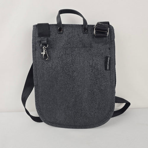 Sherpani Lima Crossbody Shoulder Bag Charcoal Gray Black