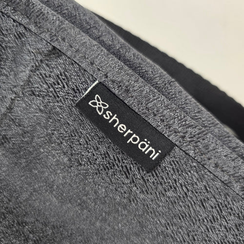 Sherpani Lima Crossbody Shoulder Bag Charcoal Gray Black