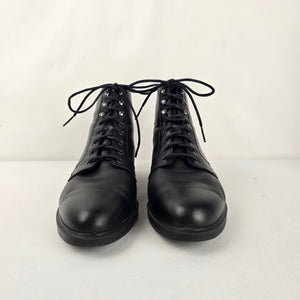 Rockport Women's Black Leather Lace-Up Ankle Boots - Size 7