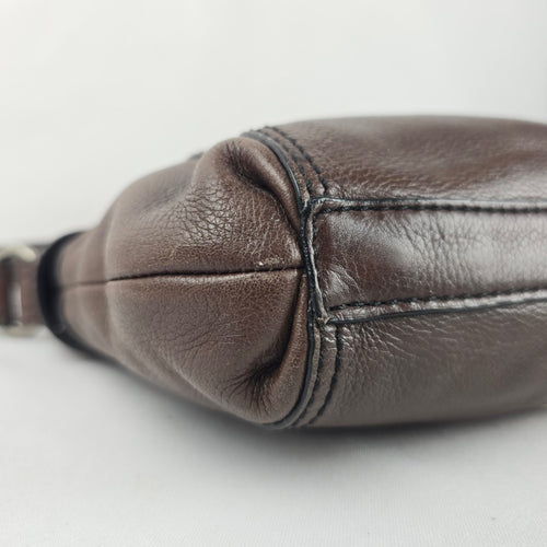 Fossil Women's Brown Leather Shoulder Bag Handbag