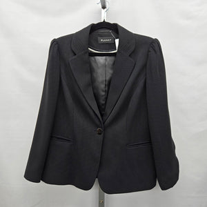 Planet Women’s Black Micro Dot Single Button Blazer - Size 14