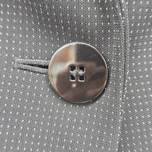 Planet Women’s Black Micro Dot Single Button Blazer - Size 14
