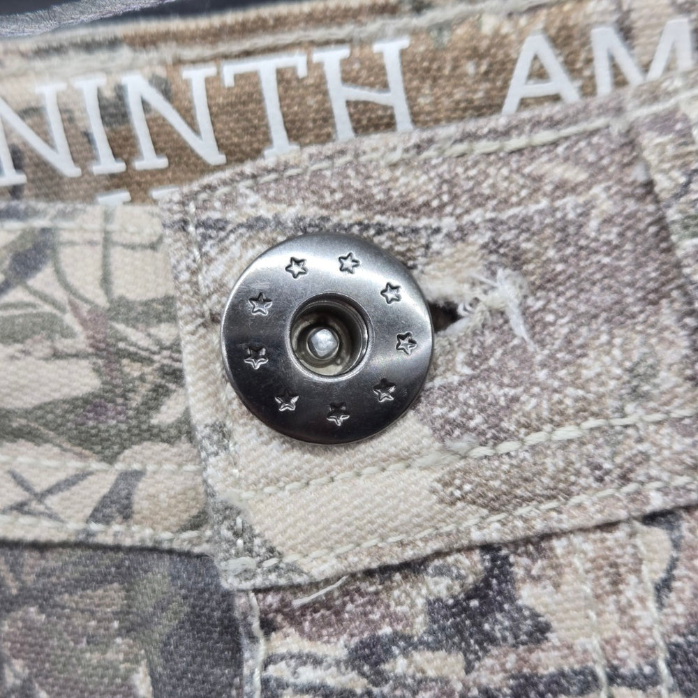 Ninth Ambush Hall Camo Cargo Carpenter Pants - Size 25