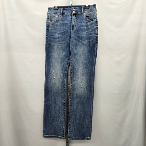 Cabi Cinch Straight Jeans Vintage Blue -  Size 10