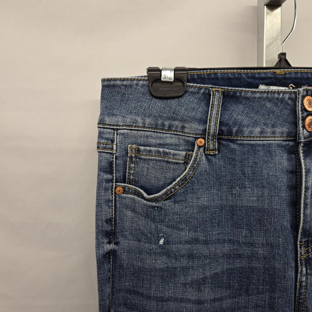 Cabi Cinch Straight Jeans Vintage Blue -  Size 10